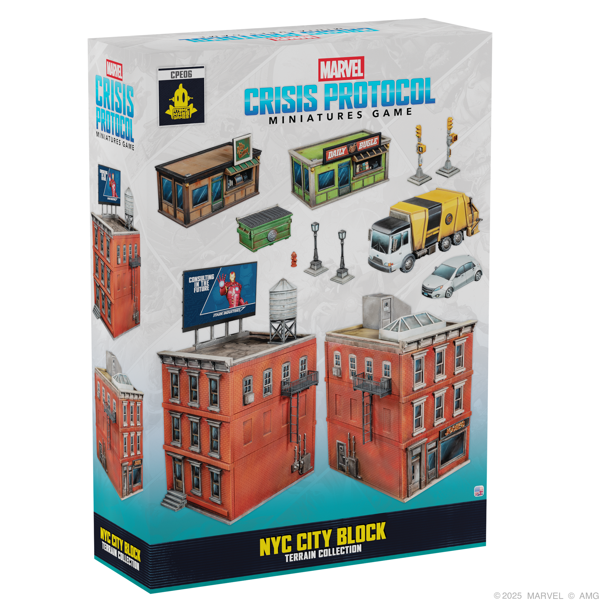 Marvel Crisis Protocol: NYC City Block Terrain Collection