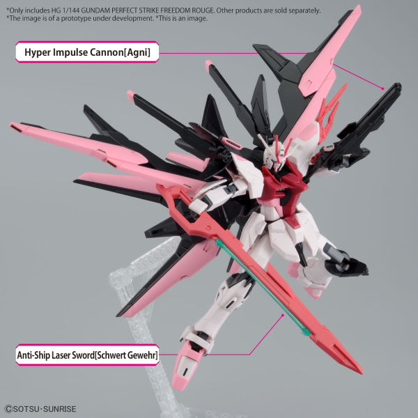 HGGBM Gundam Perfect Strike Freedom Rouge