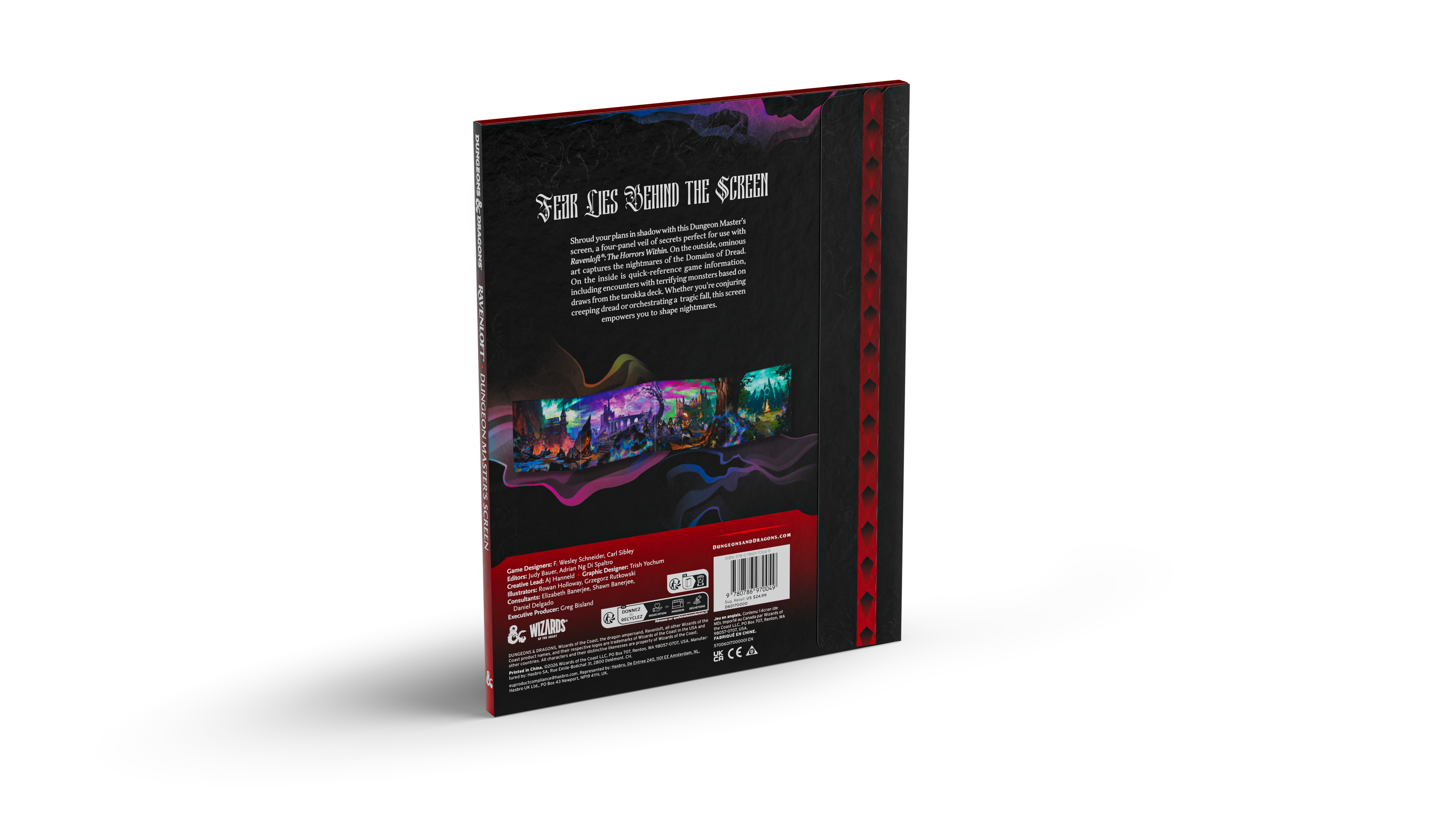 Dungeons & Dragons: Ravenloft: The Horrors Within Dungeon Master's Screen