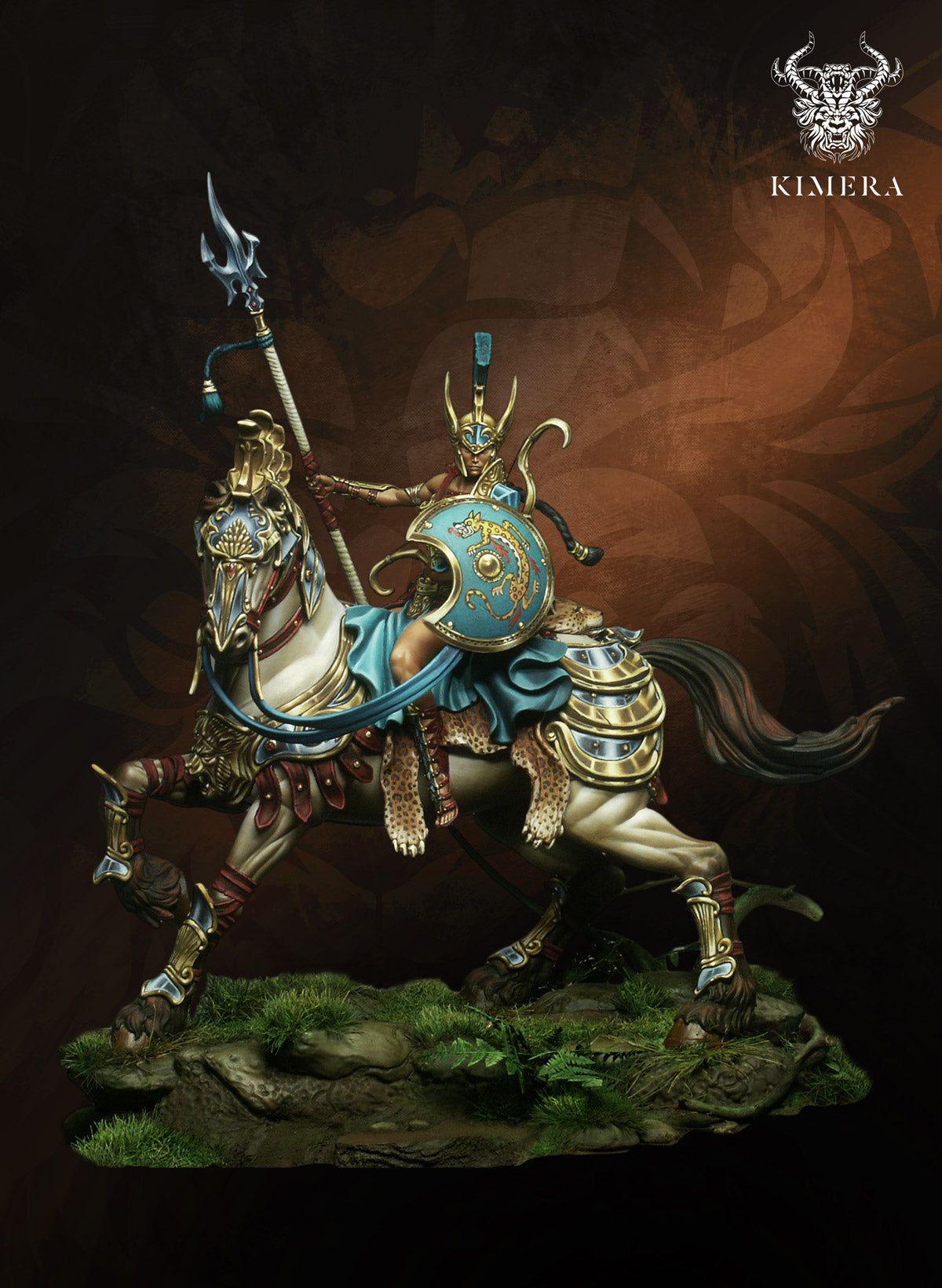 Deyanira, Mounted Amazon