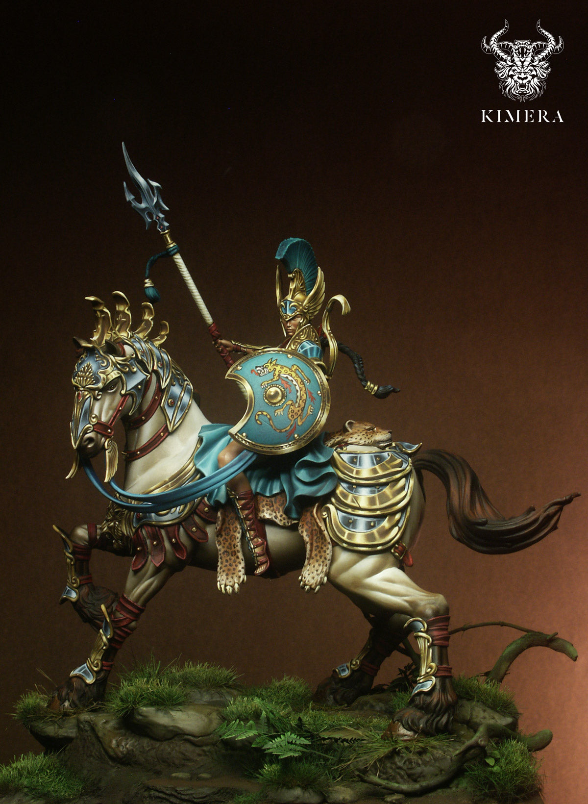 Deyanira, Mounted Amazon