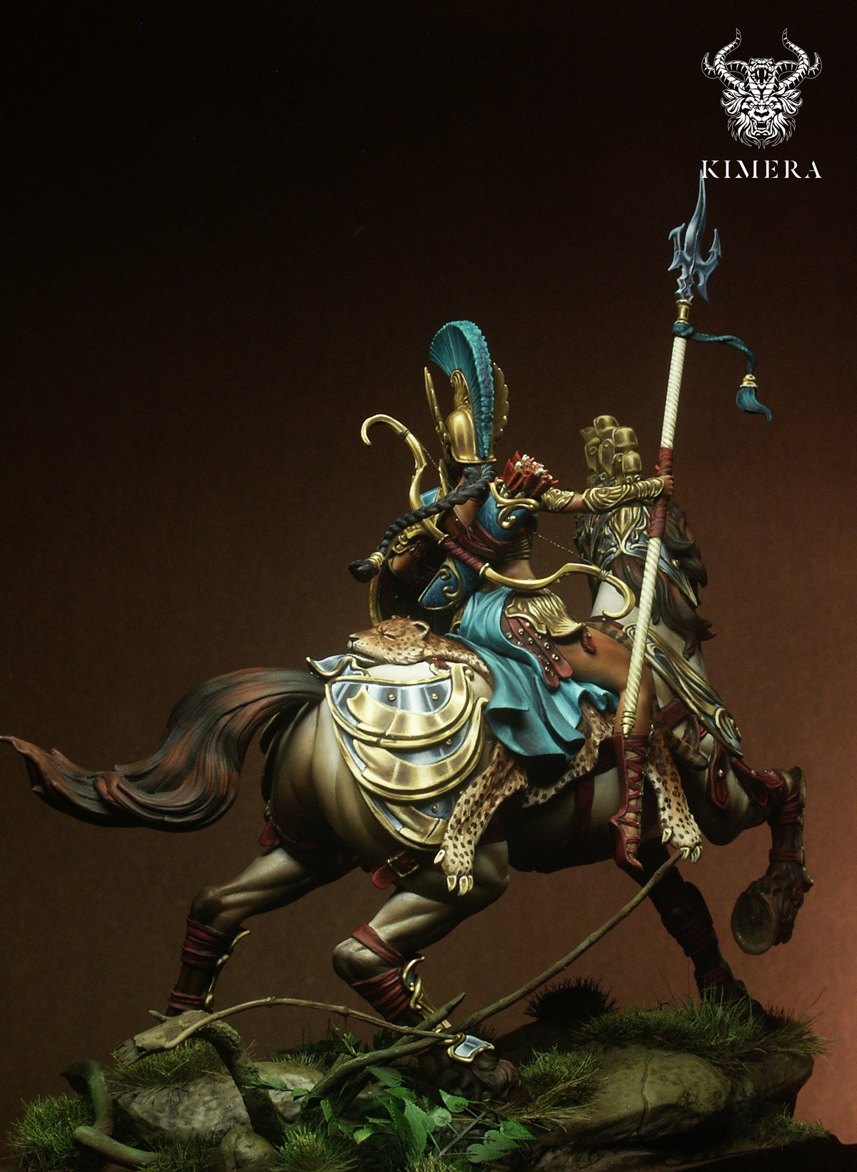 Deyanira, Mounted Amazon