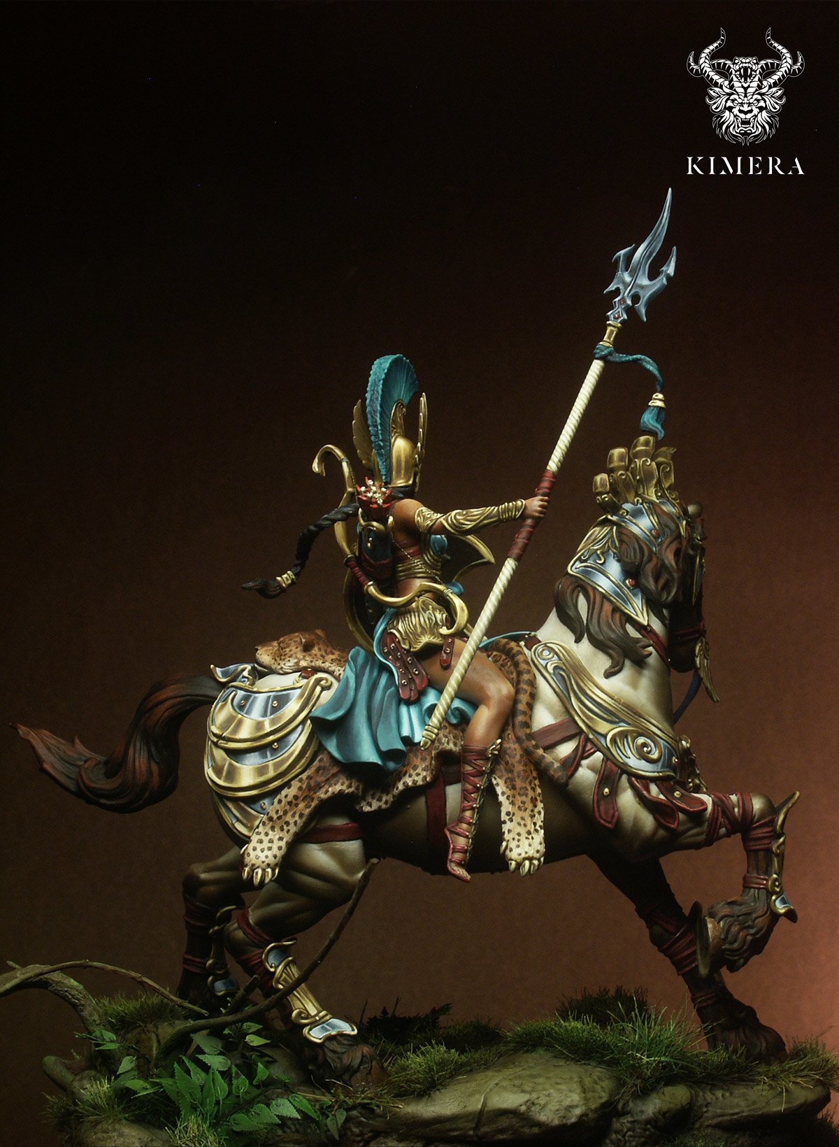 Deyanira, Mounted Amazon