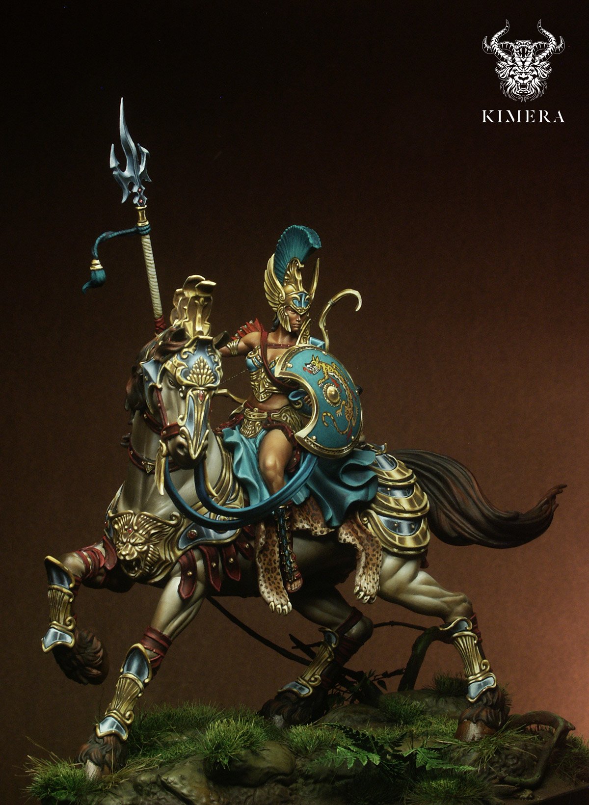 Deyanira, Mounted Amazon