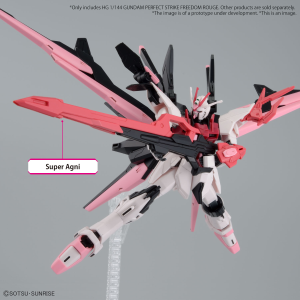 HGGBM Gundam Perfect Strike Freedom Rouge