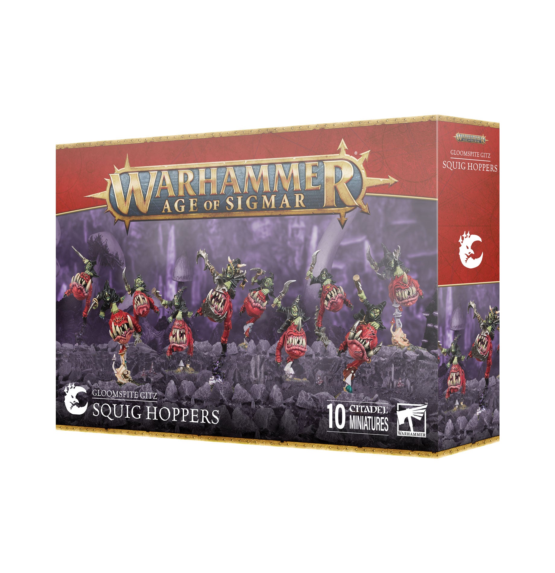 Gloomspite Gitz: Squig Hoppers / Boingrot Bounderz