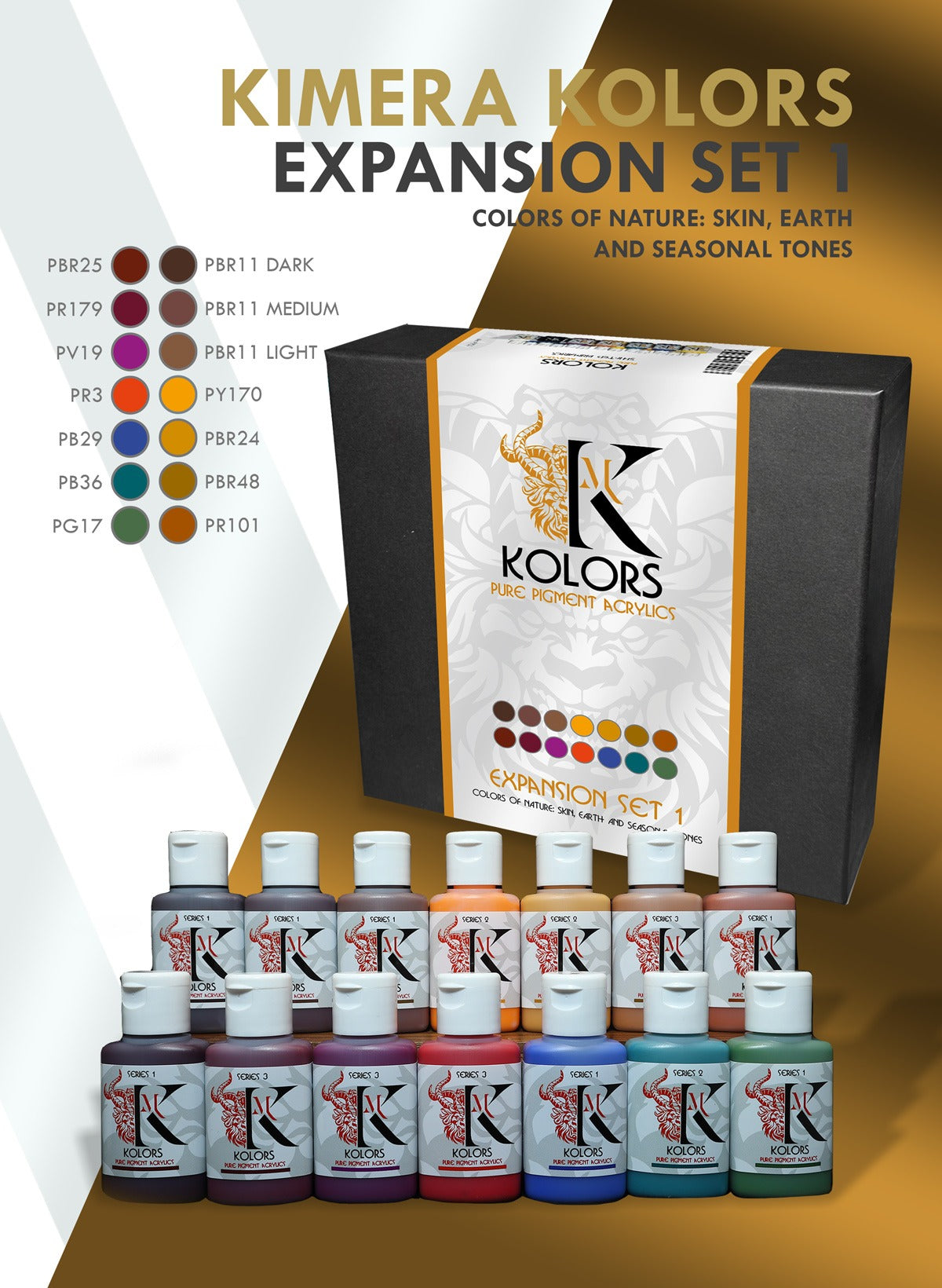 Kimera Kolors: Expansion Set 1 - Colors of Nature