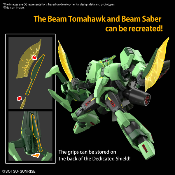 HG #259 Bolinoak Sammahn (Zeta Gundam)