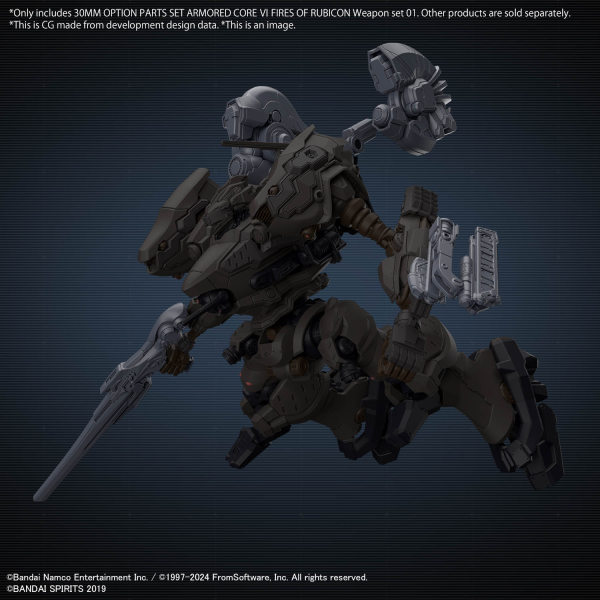 30MM Armored Core VI Fires of Rubicon Weapon Set 01