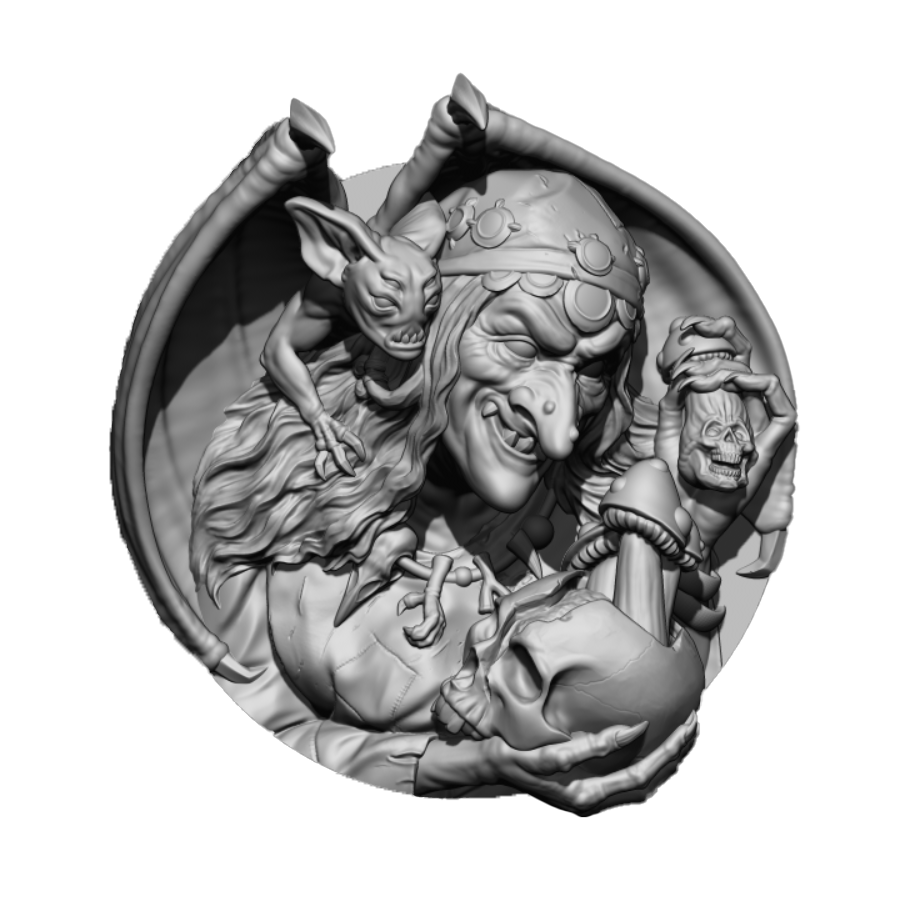 Monument Hobbies: Texture Trainer #3 - The Crone