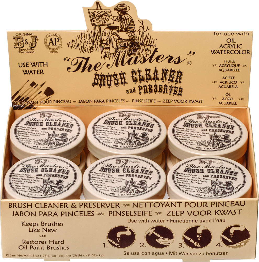 The Masters Brush Cleaner & Preserver, 2.5oz