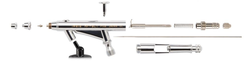 Iwata High Performance HP-BC1 Plus Siphon Feed Dual Action Airbrush