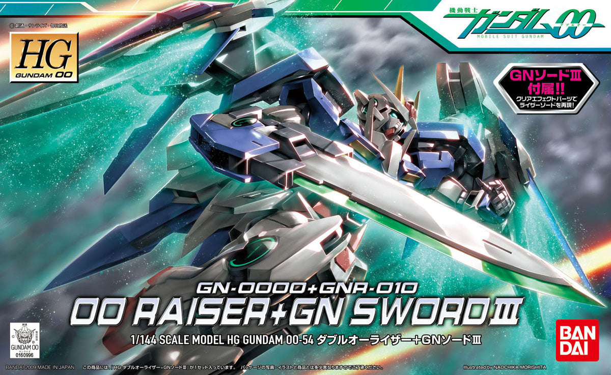 HG00 #54 00 Raiser + GN Sword III
