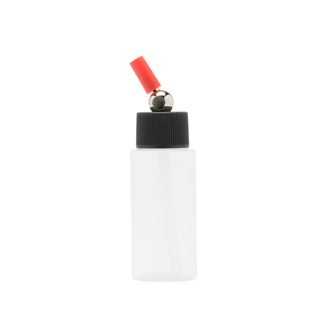 Iwata I4701 High Strength Translucent Bottle 1 oz / 30 ml Cylinder With Adaptor Cap