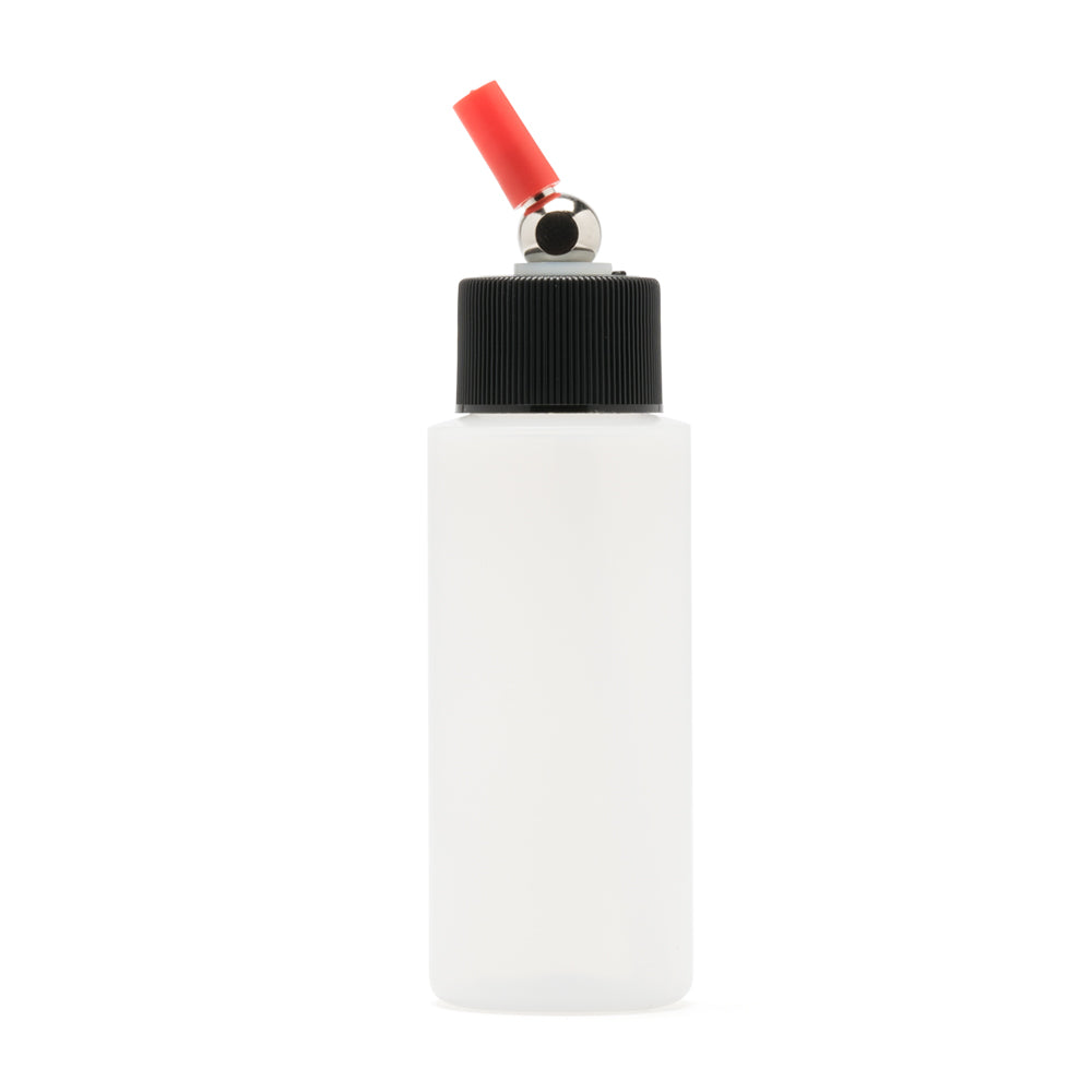 Iwata I4702 High Strength Translucent Bottle 2 oz / 60 ml Cylinder With Adaptor Cap