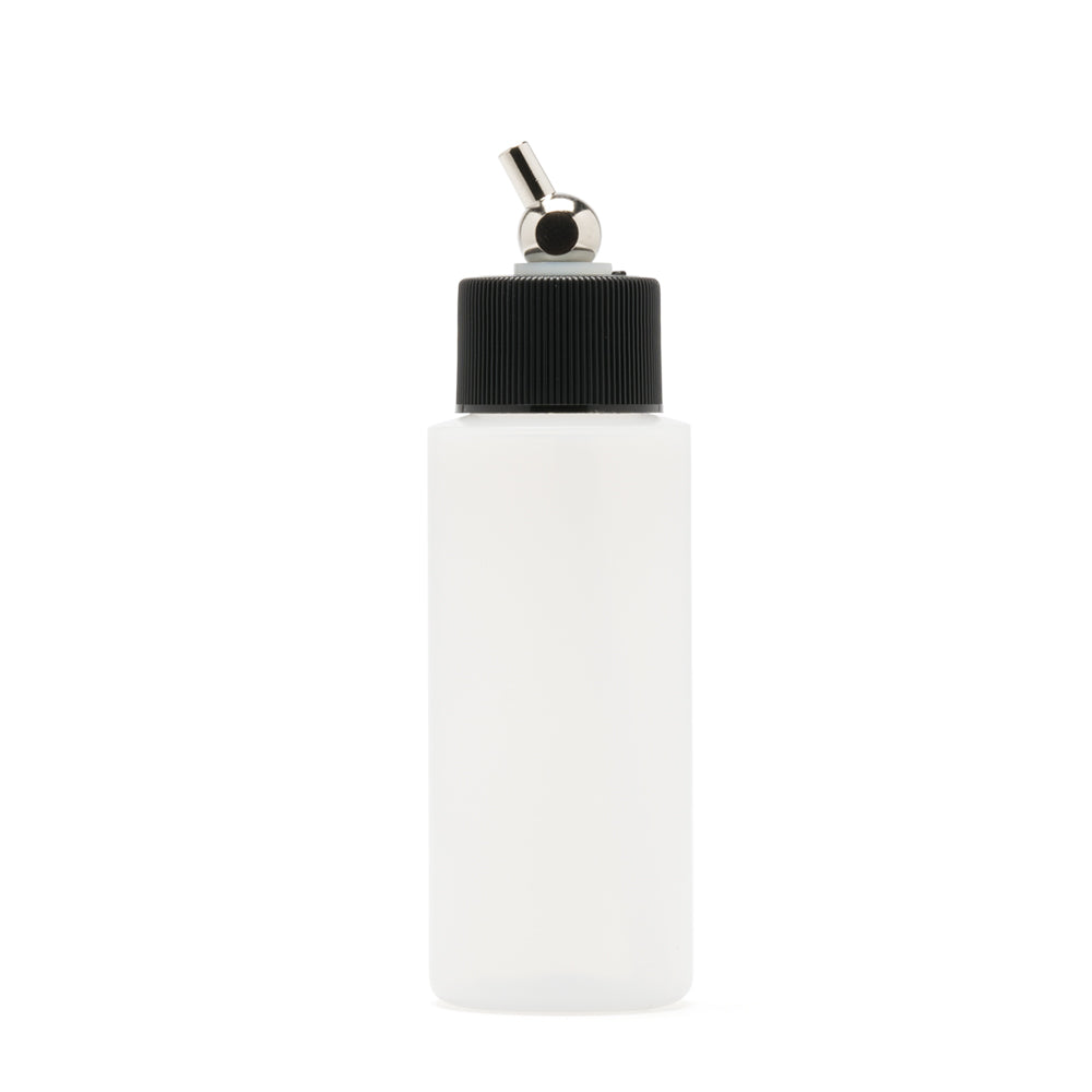 Iwata I4702 High Strength Translucent Bottle 2 oz / 60 ml Cylinder With Adaptor Cap