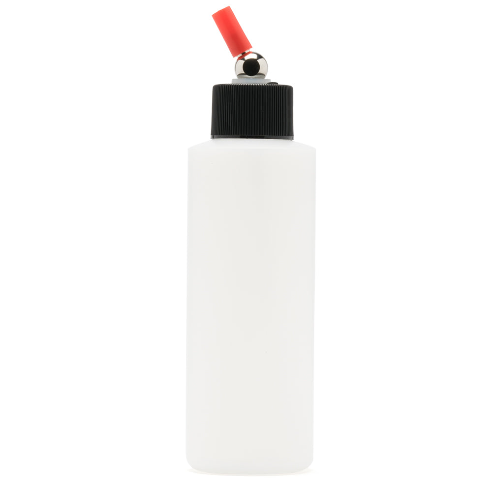 Iwata I4704 High Strength Translucent Bottle 4 oz / 118 ml Cylinder With Adaptor Cap