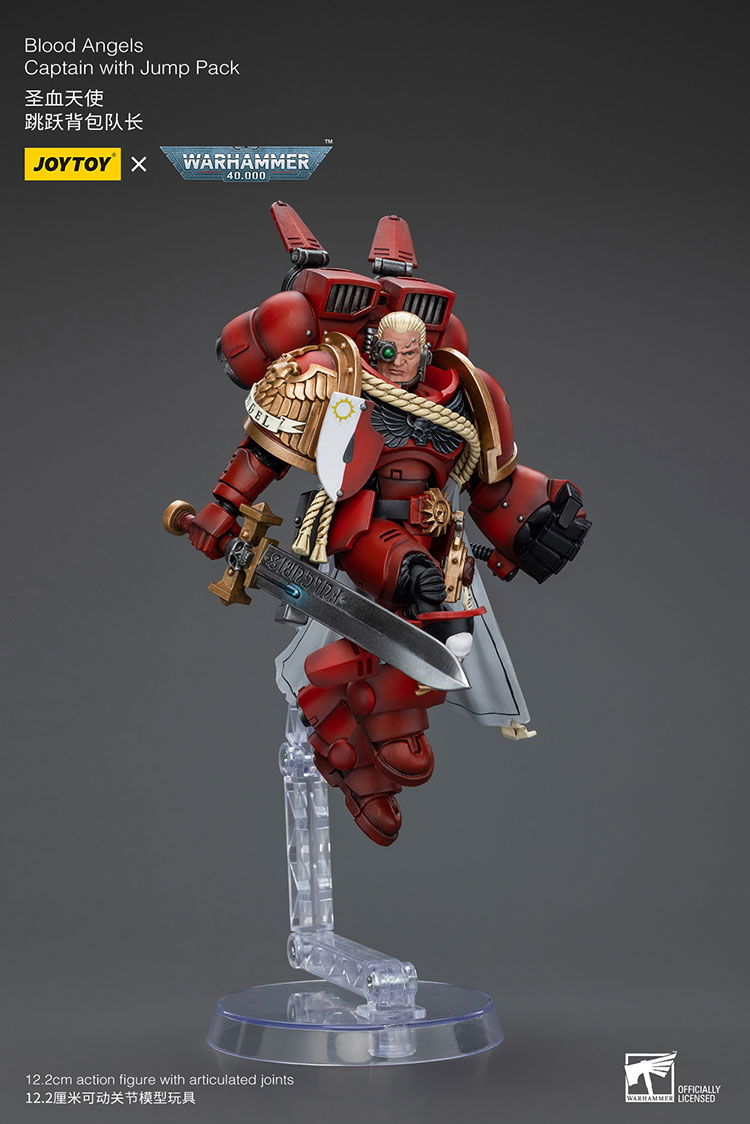 Joytoy: Blood Angels Captain With Jump Pack