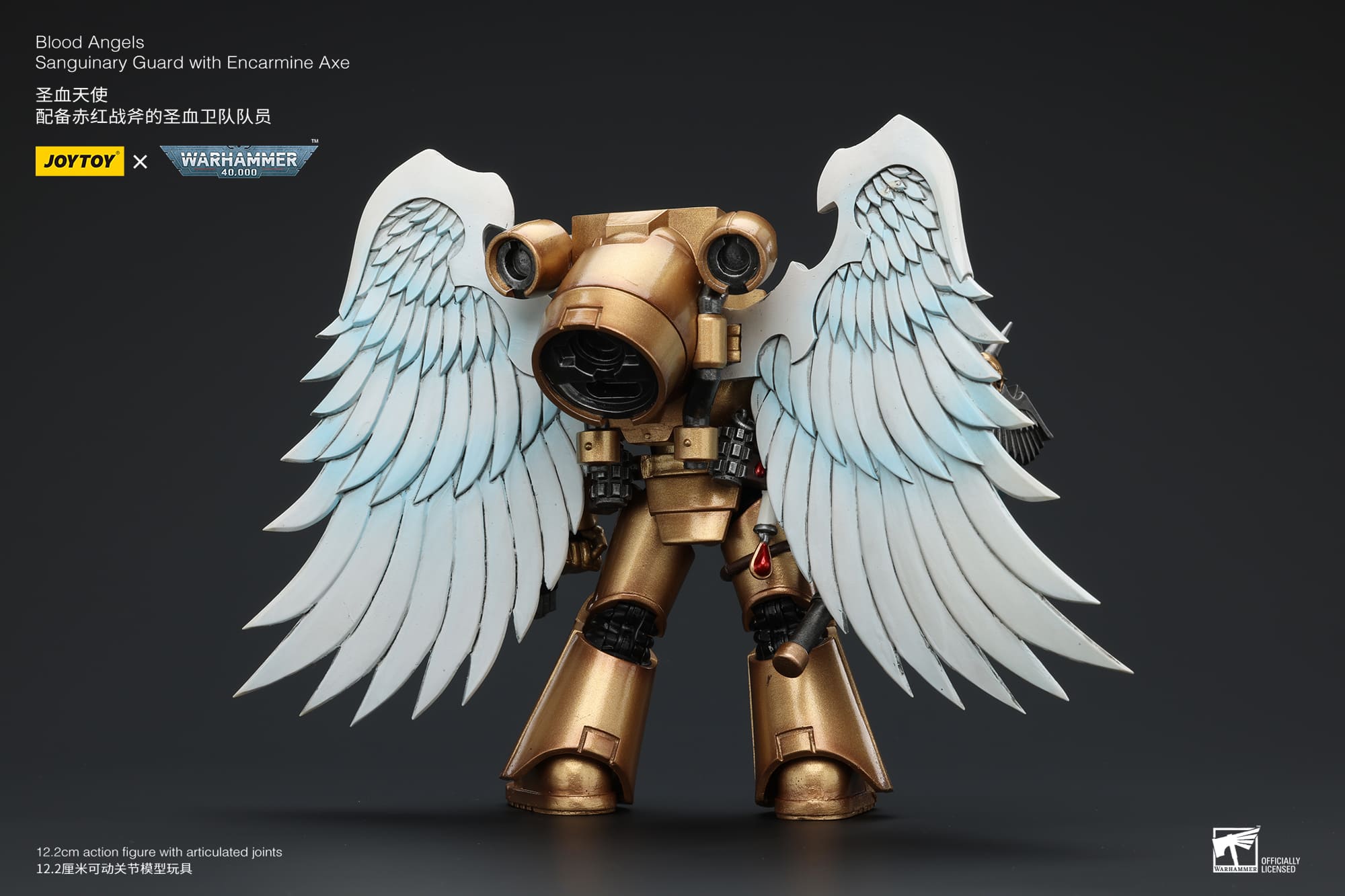 Joytoy: Blood Angels Sanguinary Guard with Encarmine Axe