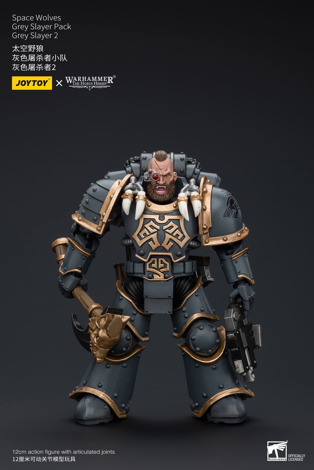 Joytoy: Space Wolves Grey Slayer Pack Grey Slayer 2