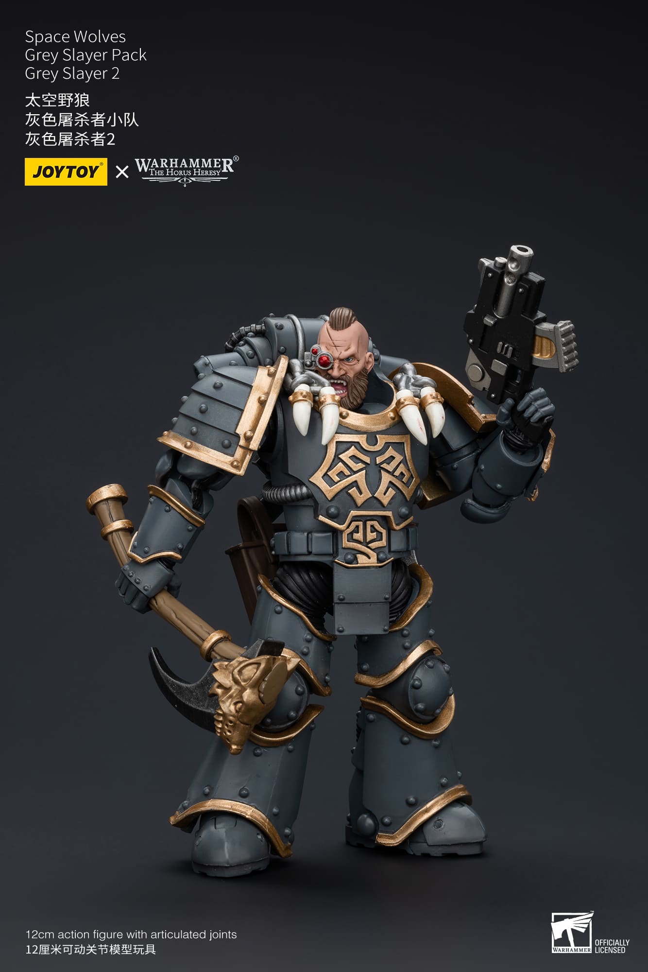 Joytoy: Space Wolves Grey Slayer Pack Grey Slayer 2