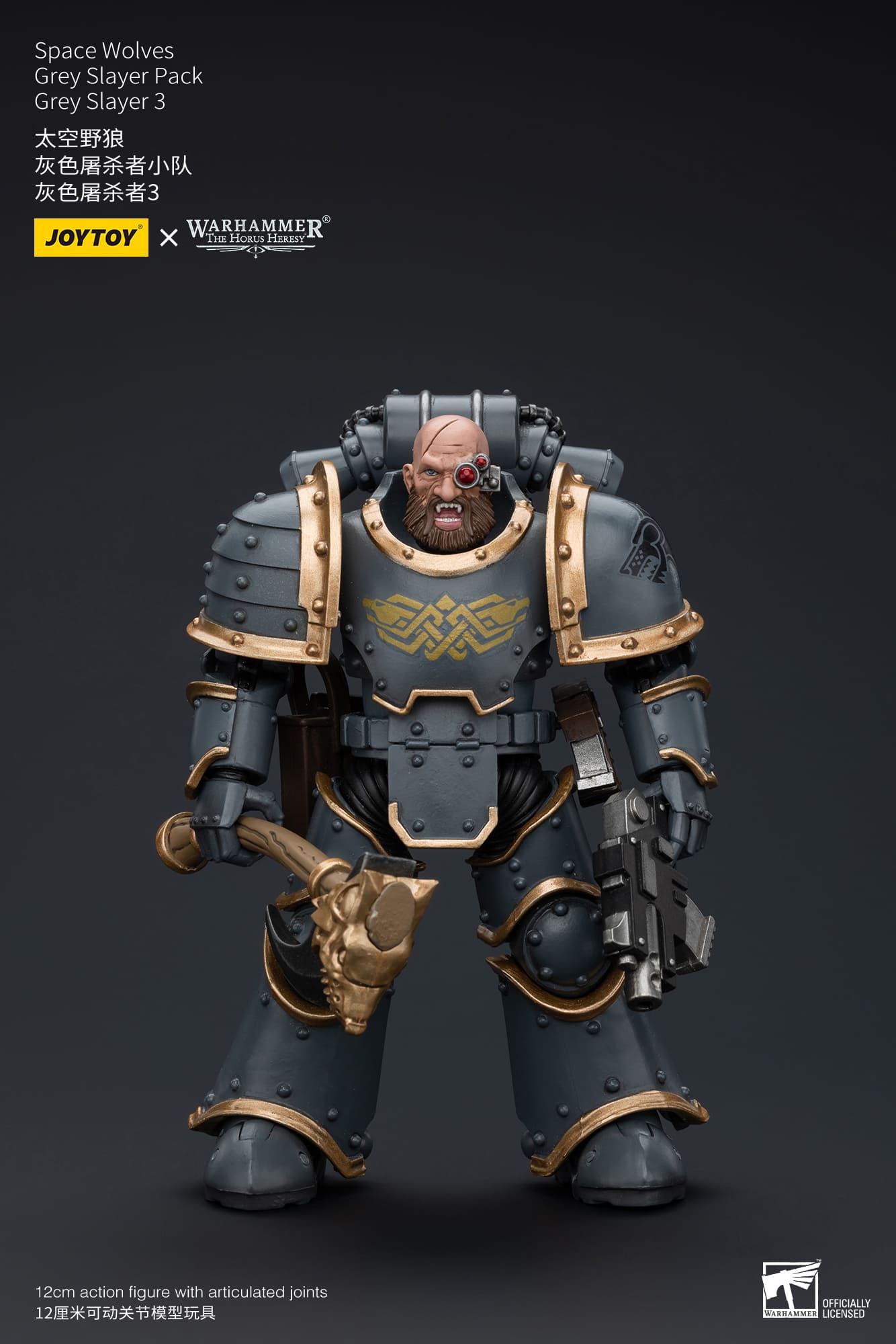 Joytoy: Space Wolves Grey Slayer Pack Grey Slayer 3