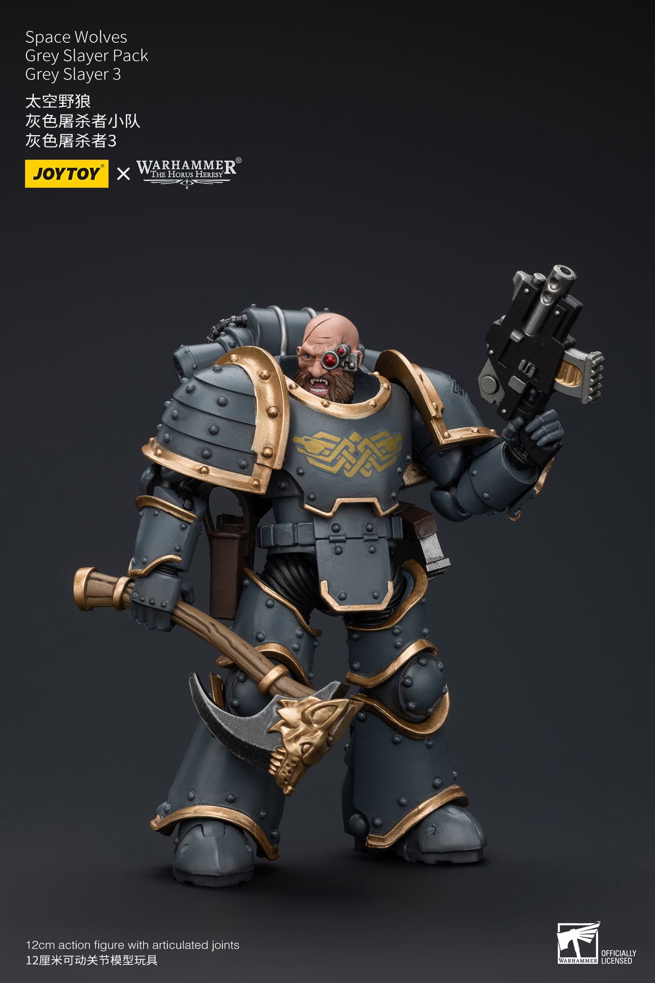 Joytoy: Space Wolves Grey Slayer Pack Grey Slayer 3