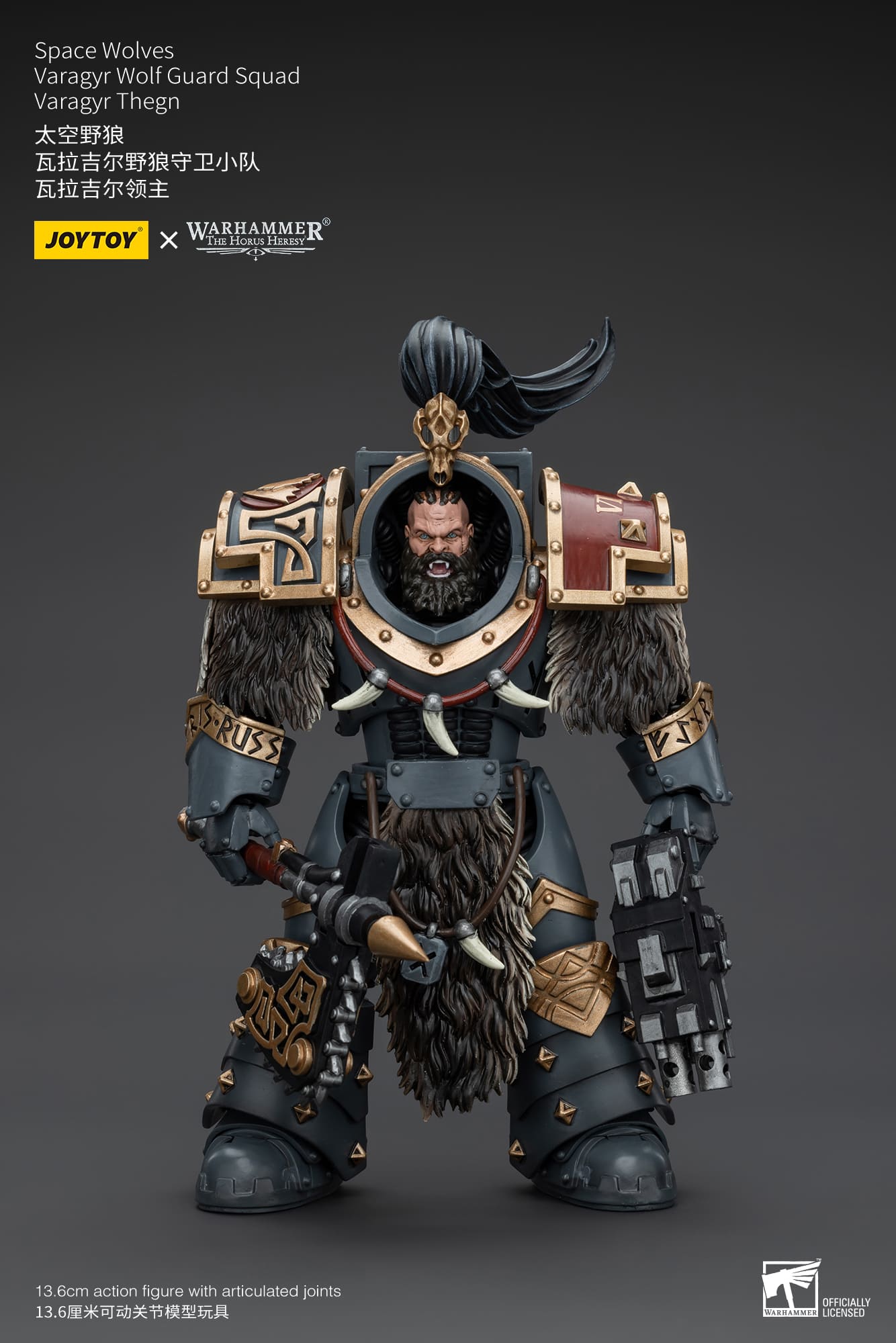 Joytoy: Space Wolves Varagyr Wolf Guard Squad Varagyr Thegn