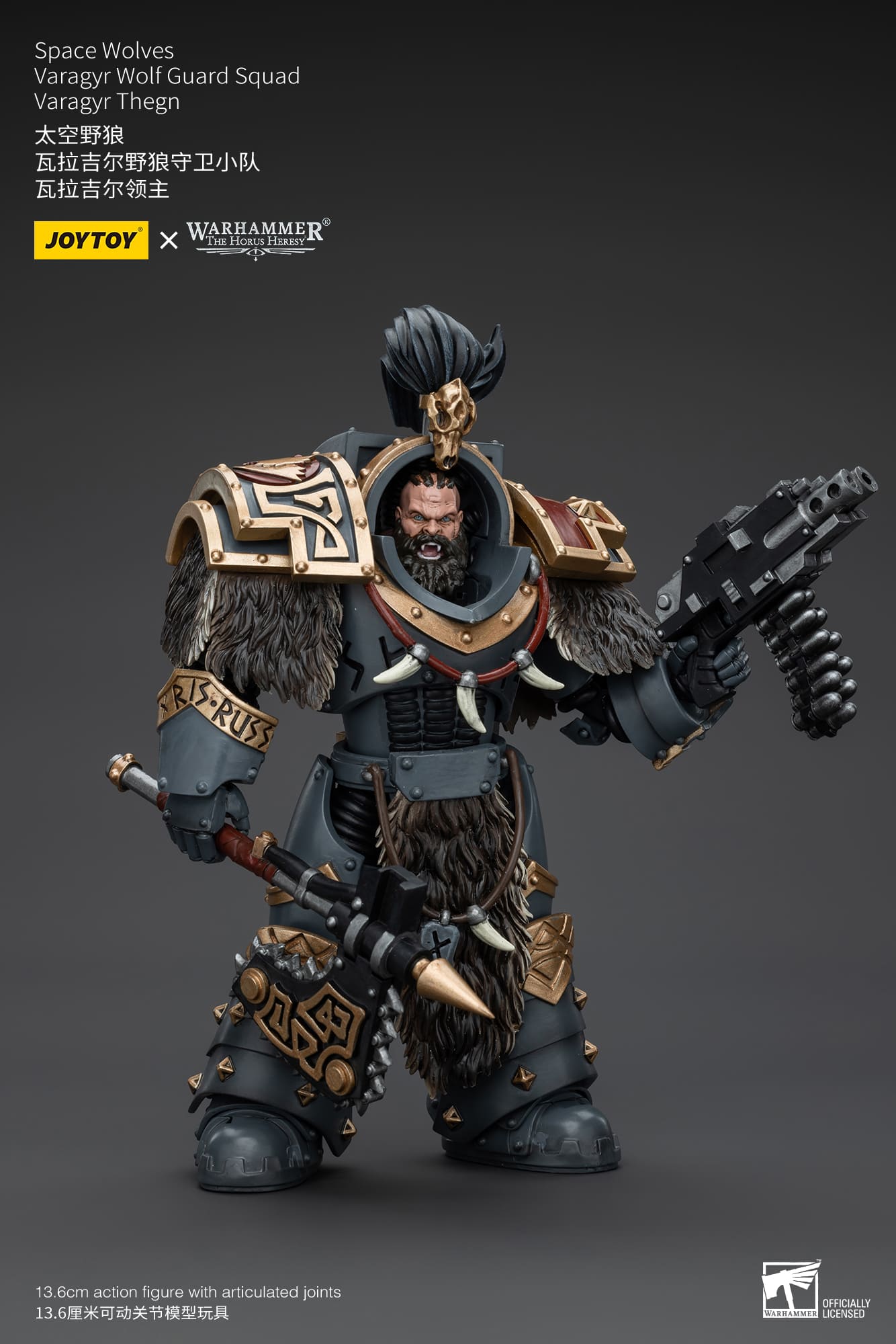 Joytoy: Space Wolves Varagyr Wolf Guard Squad Varagyr Thegn