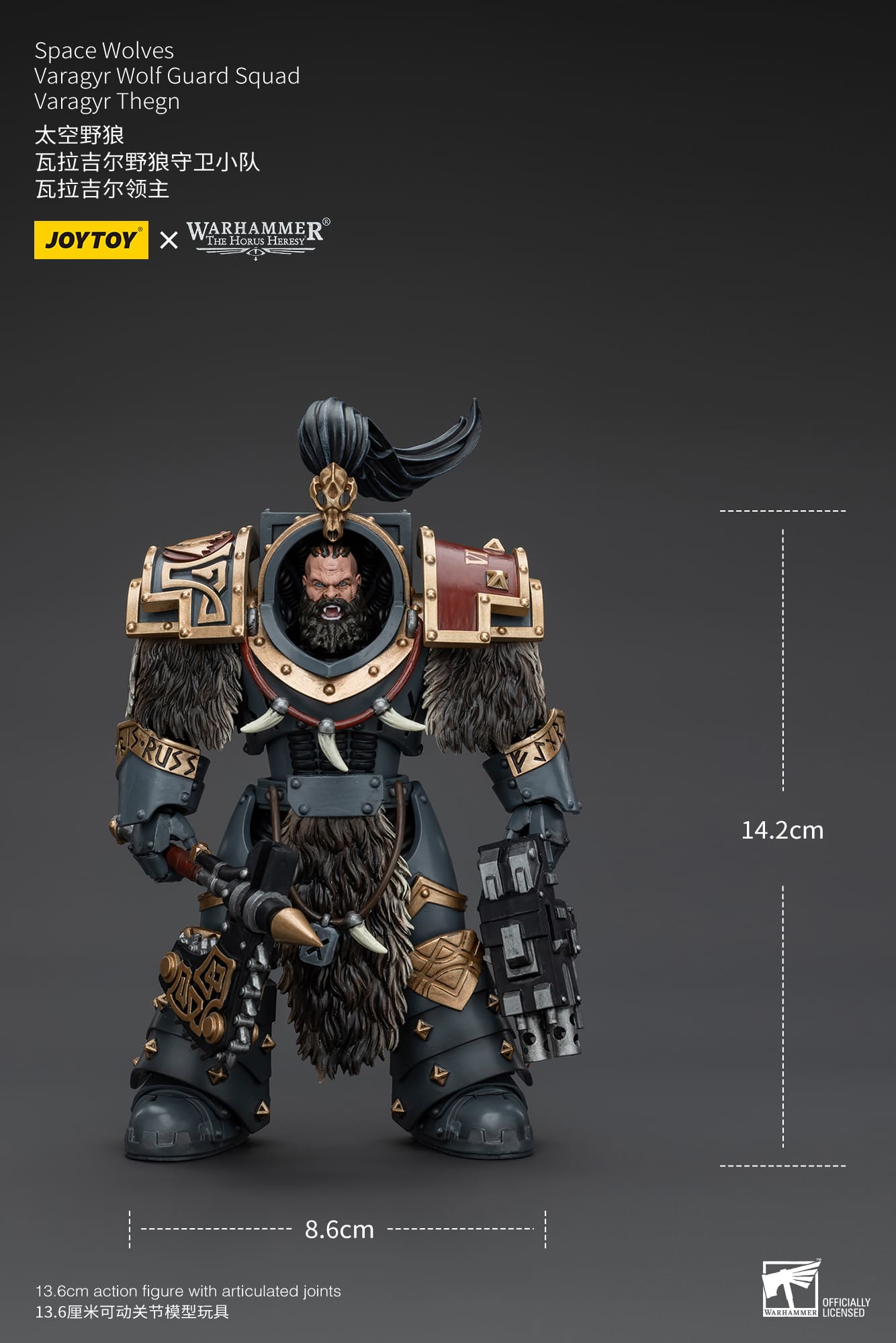 Joytoy: Space Wolves Varagyr Wolf Guard Squad Varagyr Thegn