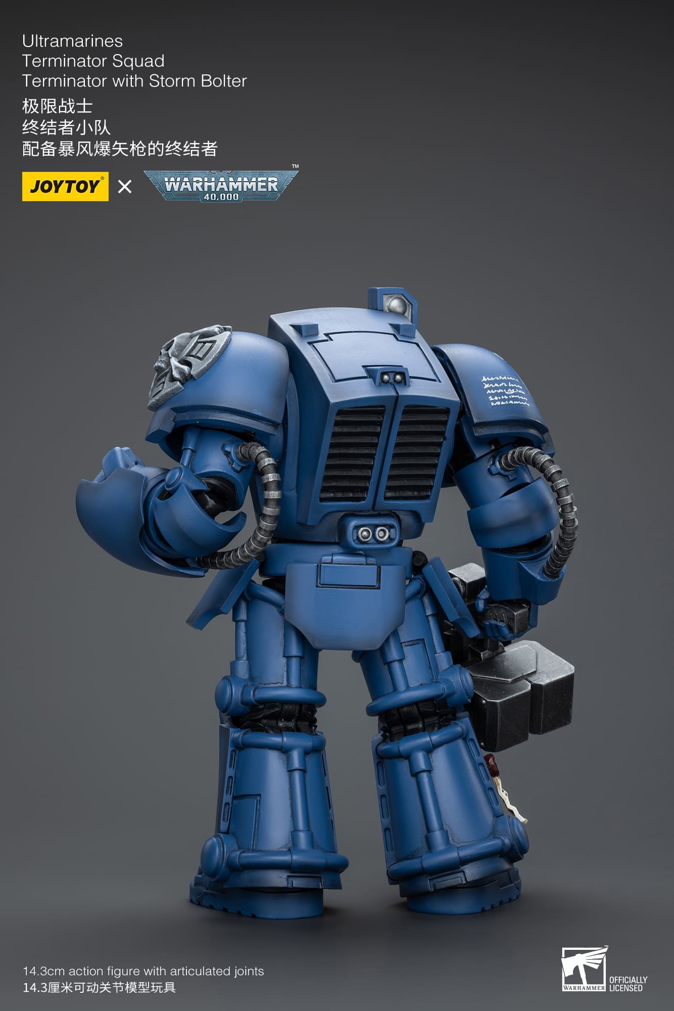 Joytoy: Ultramarines Terminator Squad Terminator with Storm Bolter