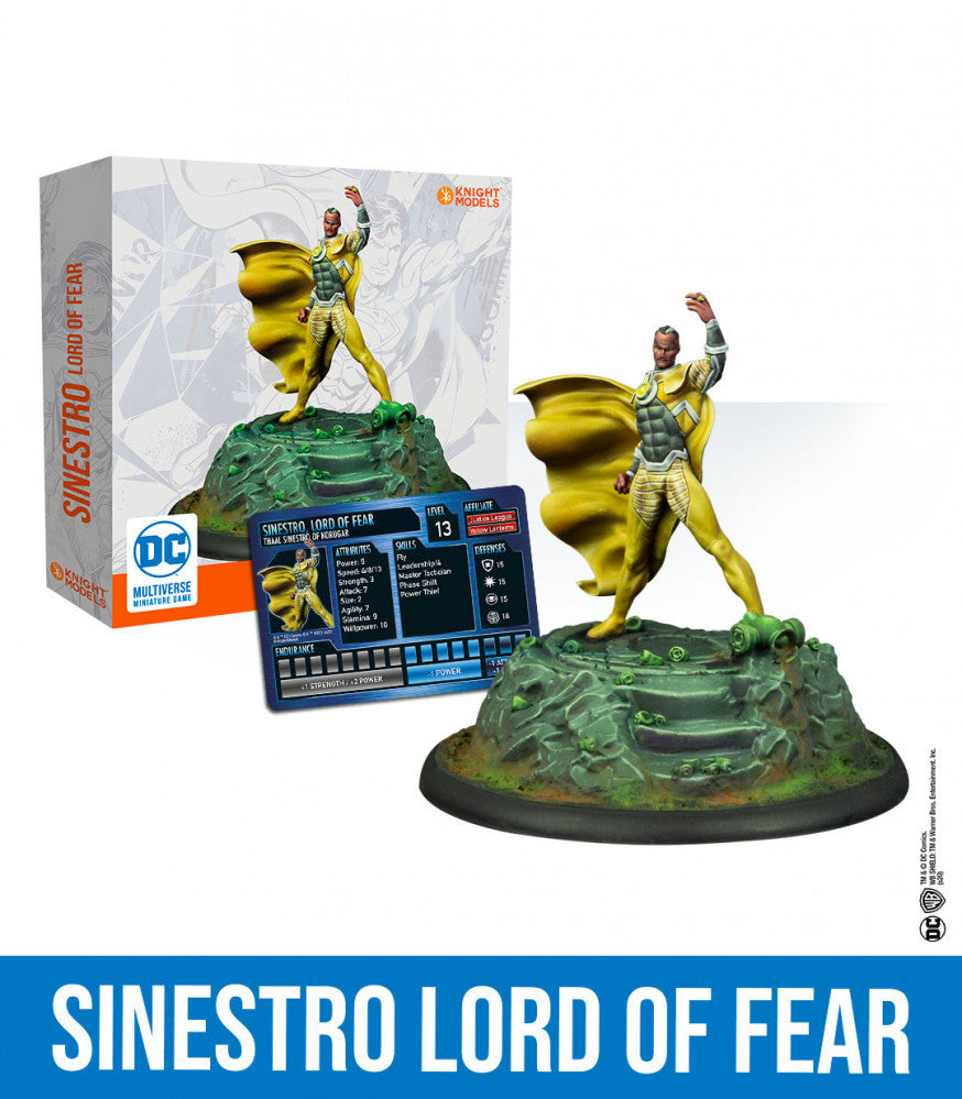 Batman Miniature Game: Sinestro, Lord Of Fear