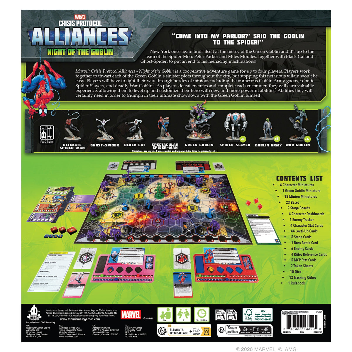 Marvel Crisis Protocol Alliances - Night of the Goblin