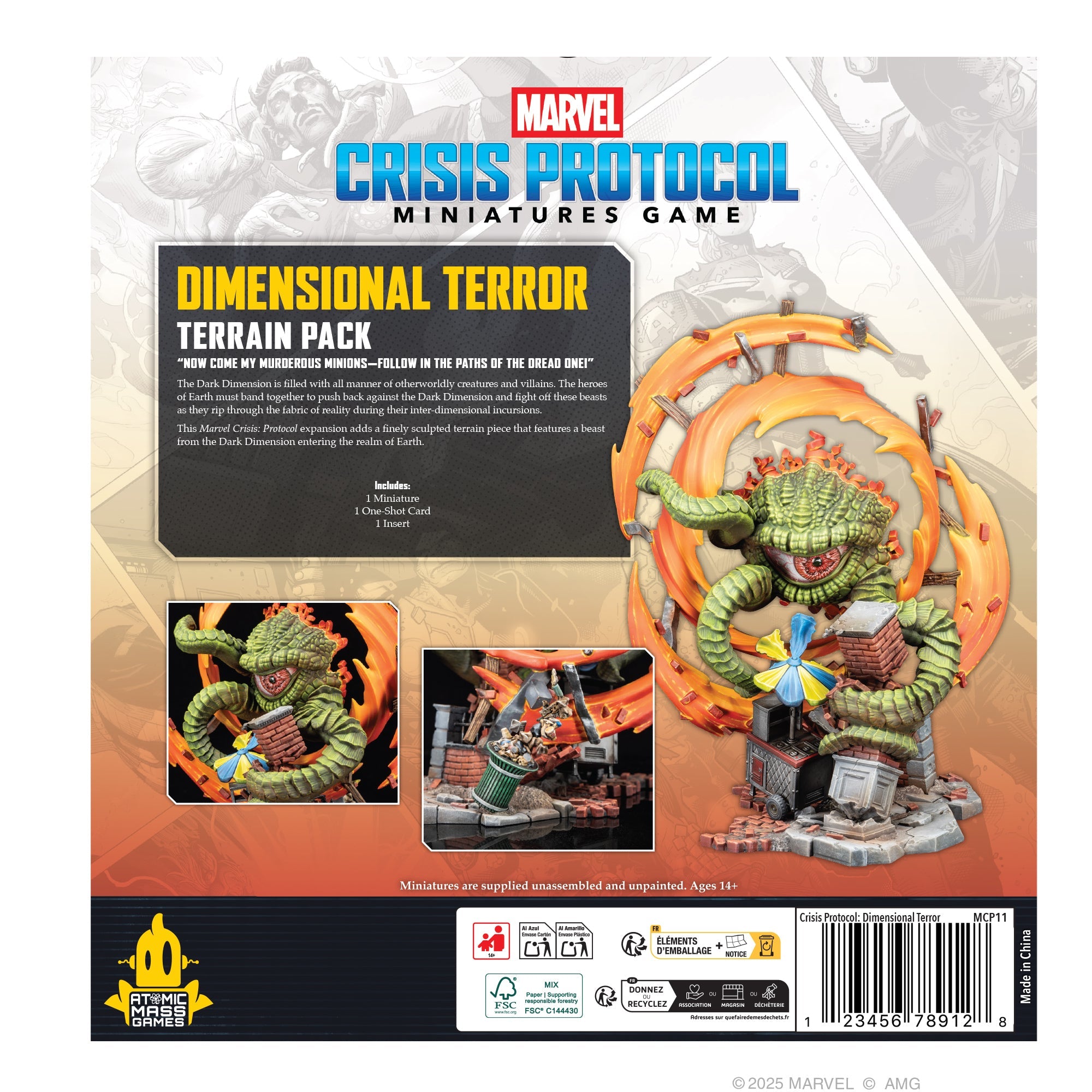 Marvel Crisis Protocol: Dimensional Terror Terrain Pack