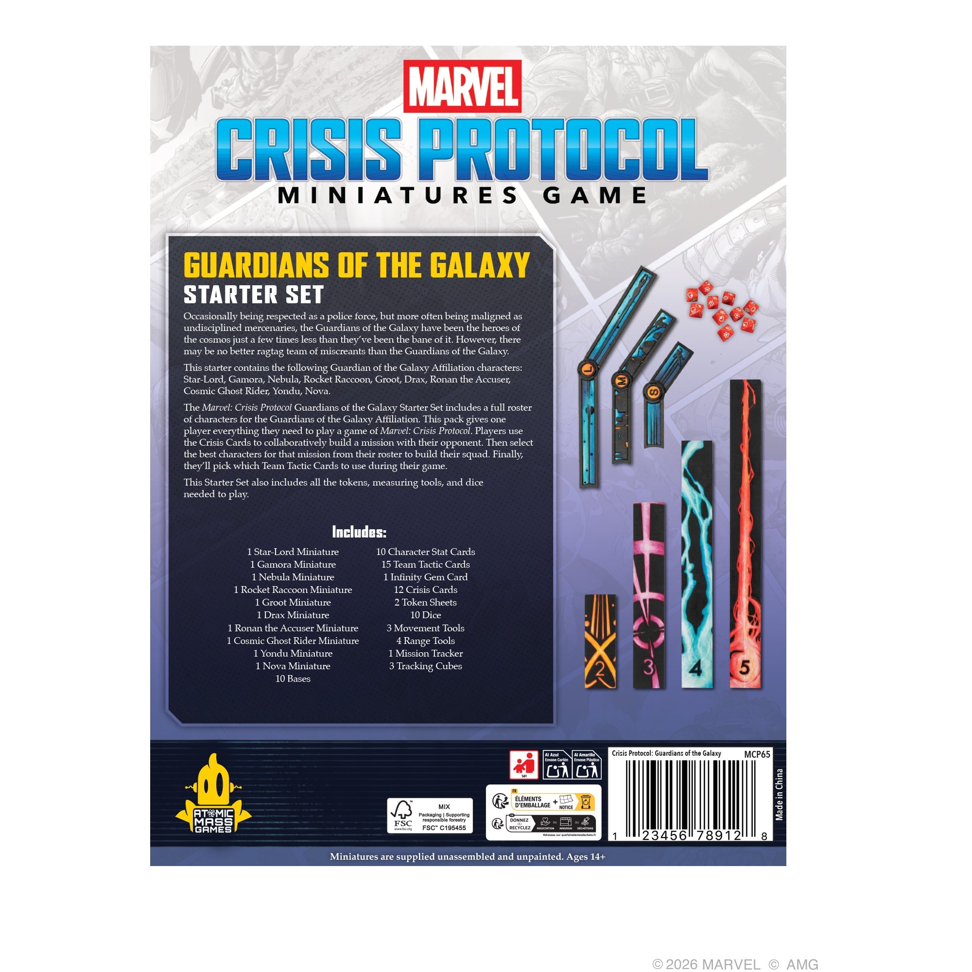 Marvel Crisis Protocol: Guardians of the Galaxy Starter Set