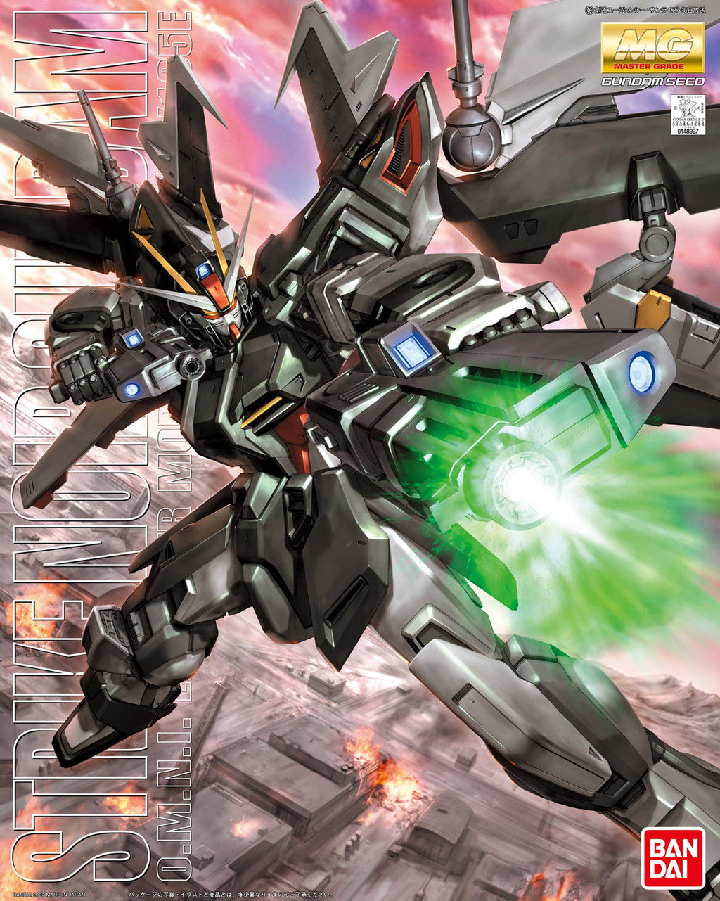 【Noct】LBUILD STRIKE NOIR GUNDAM MG #096 Strike Noir Gundam