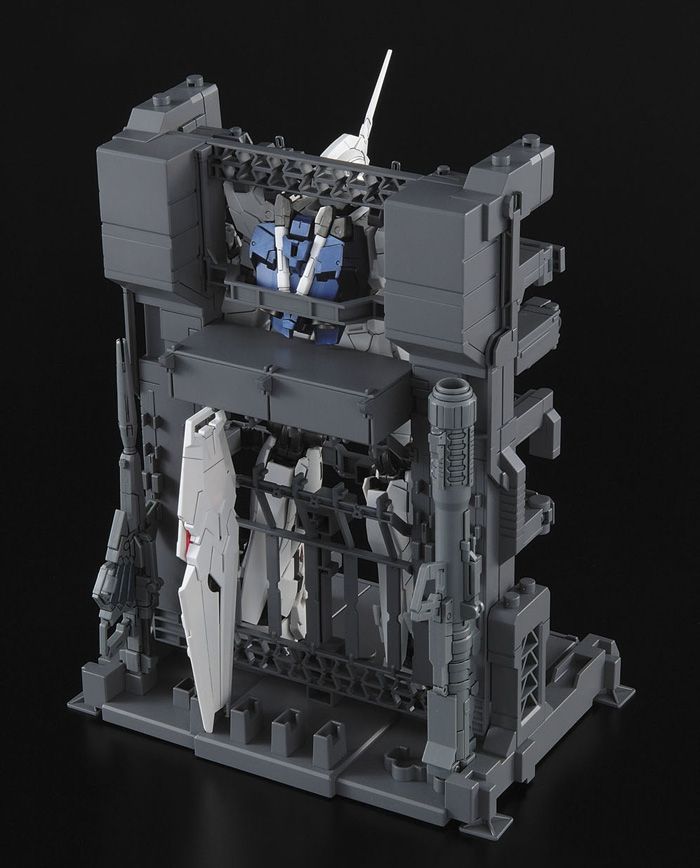 MG #131 Unicorn Gundam (HD Color + MS Cage)