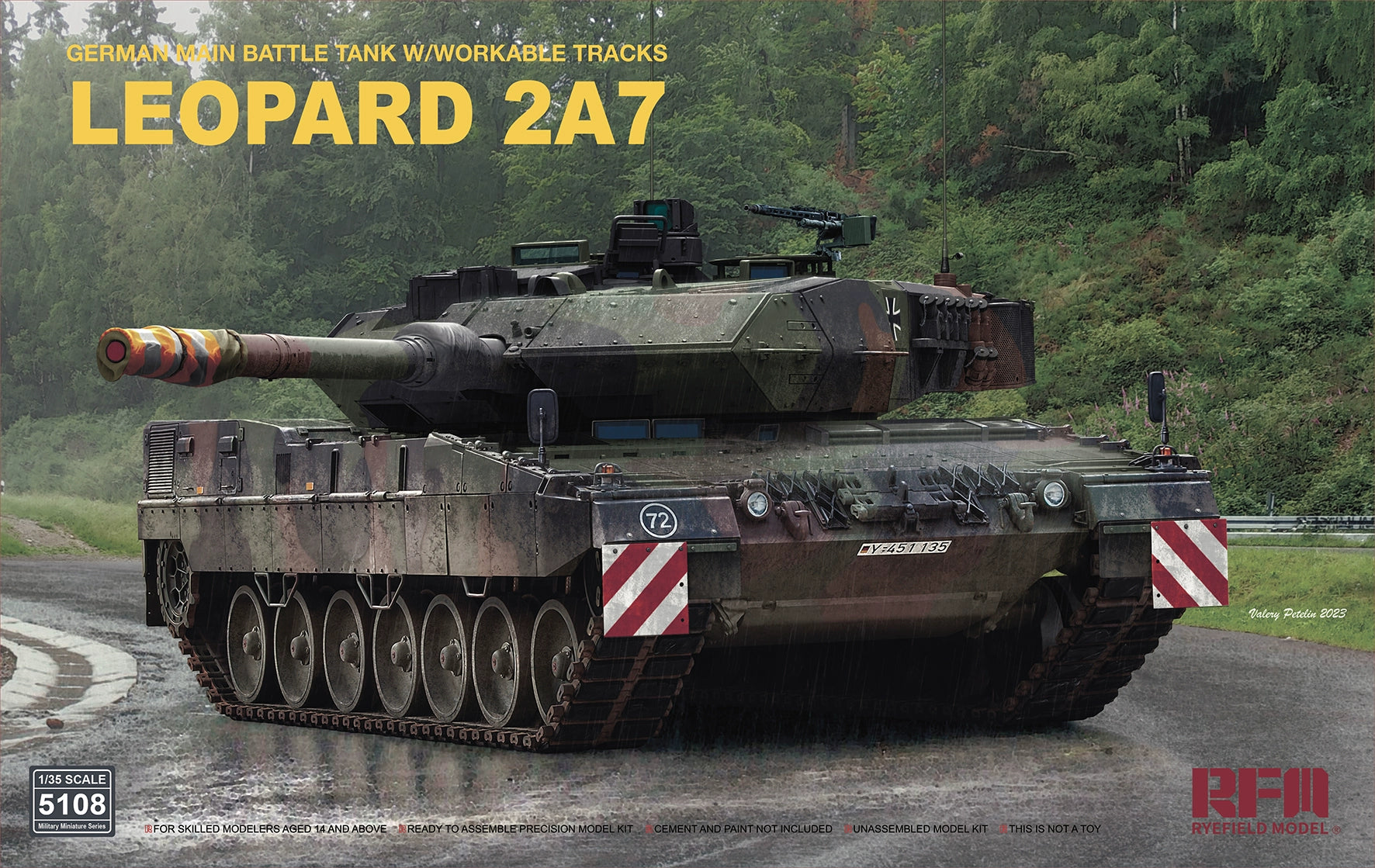 RFM: 1/35 German Main Battle Tank Leopard 2 A7