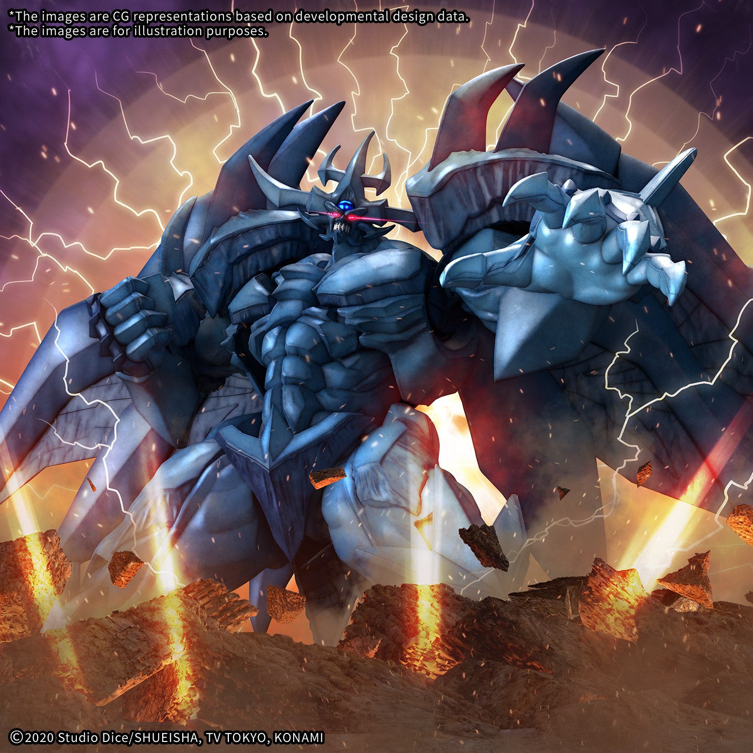 Bandai Figure Rise Standard Amplified: -Egyptian God- Obelisk The Tormentor