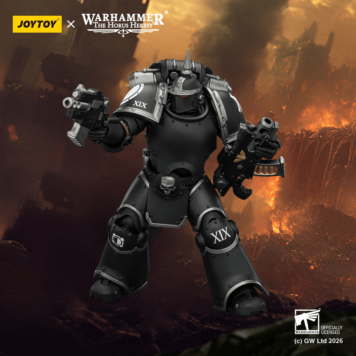 Joytoy: Raven Guard MK III Tactical Legionary with Bolter and Bolt Pistol