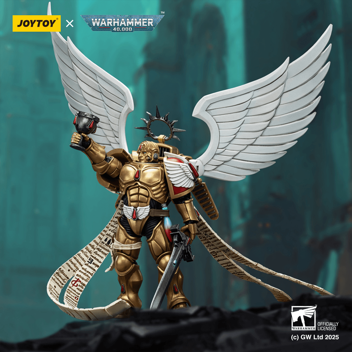 Joytoy: Blood Angels The Sanguinor with Encarmine Broadsword