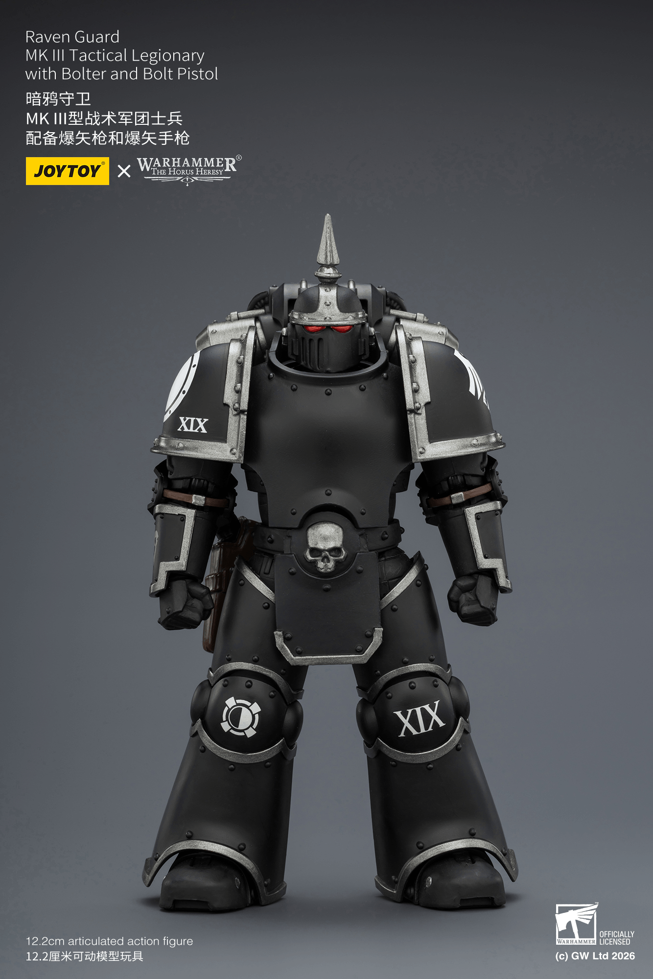 Joytoy: Raven Guard MK III Tactical Legionary with Bolter and Bolt Pistol