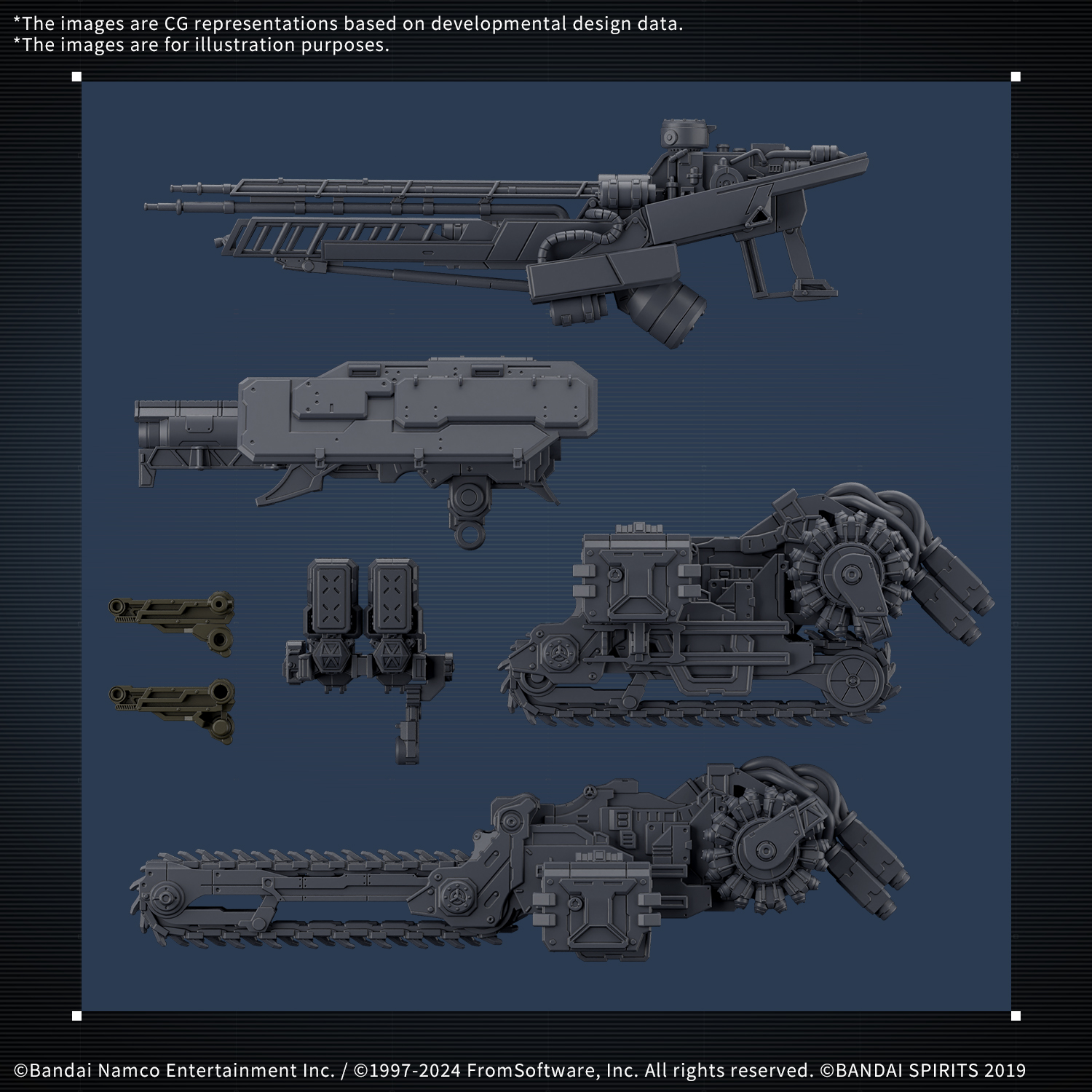 30MM ARMORED CORE VI FIRES OF RUBICON RaD CC-3000 Wrecker Milk Tooth
