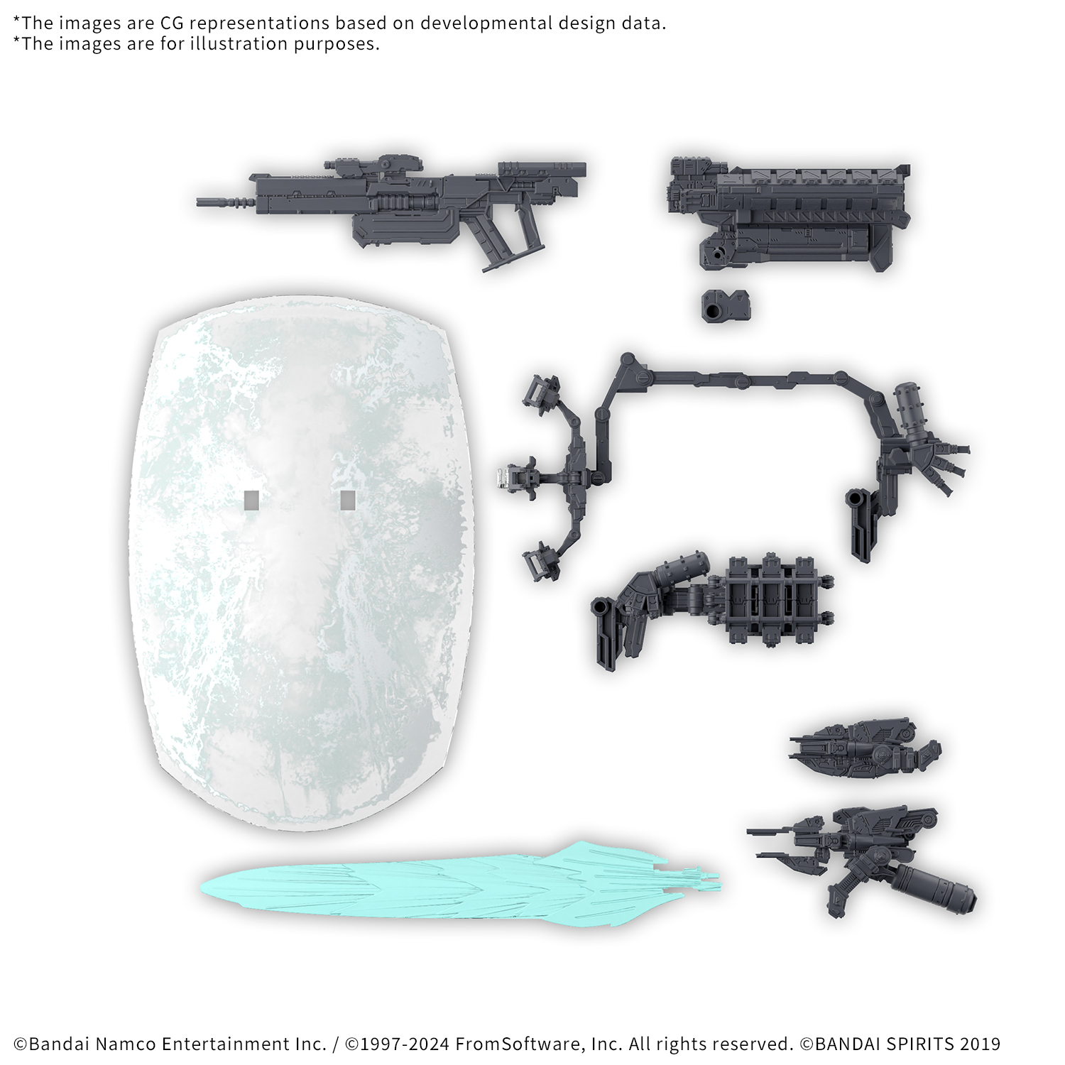 30MM Option Parts Set ARMORED CORE VI FIRES OF RUBICON Weapon Set 05