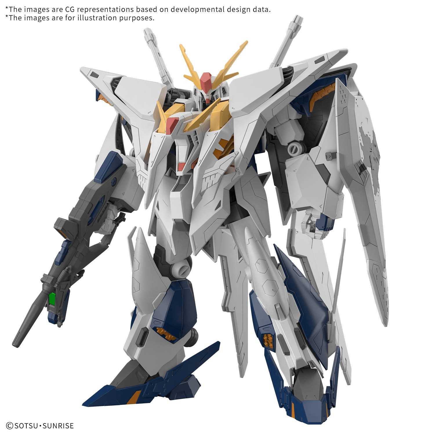 HG #266 Xi Gundam (Mobile Suit Gundam Hathaway: The Sorcery of Nymph Circe)