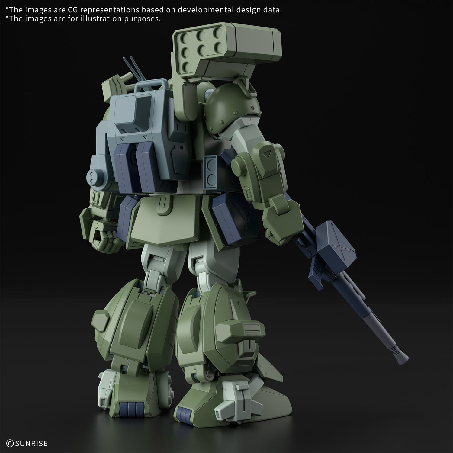 Bandai: HG Scopedog Turbo-Custom