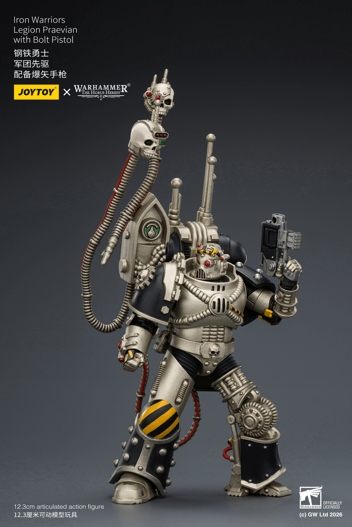 Joytoy: Iron Warriors Legion Praevian with Bolt Pistol