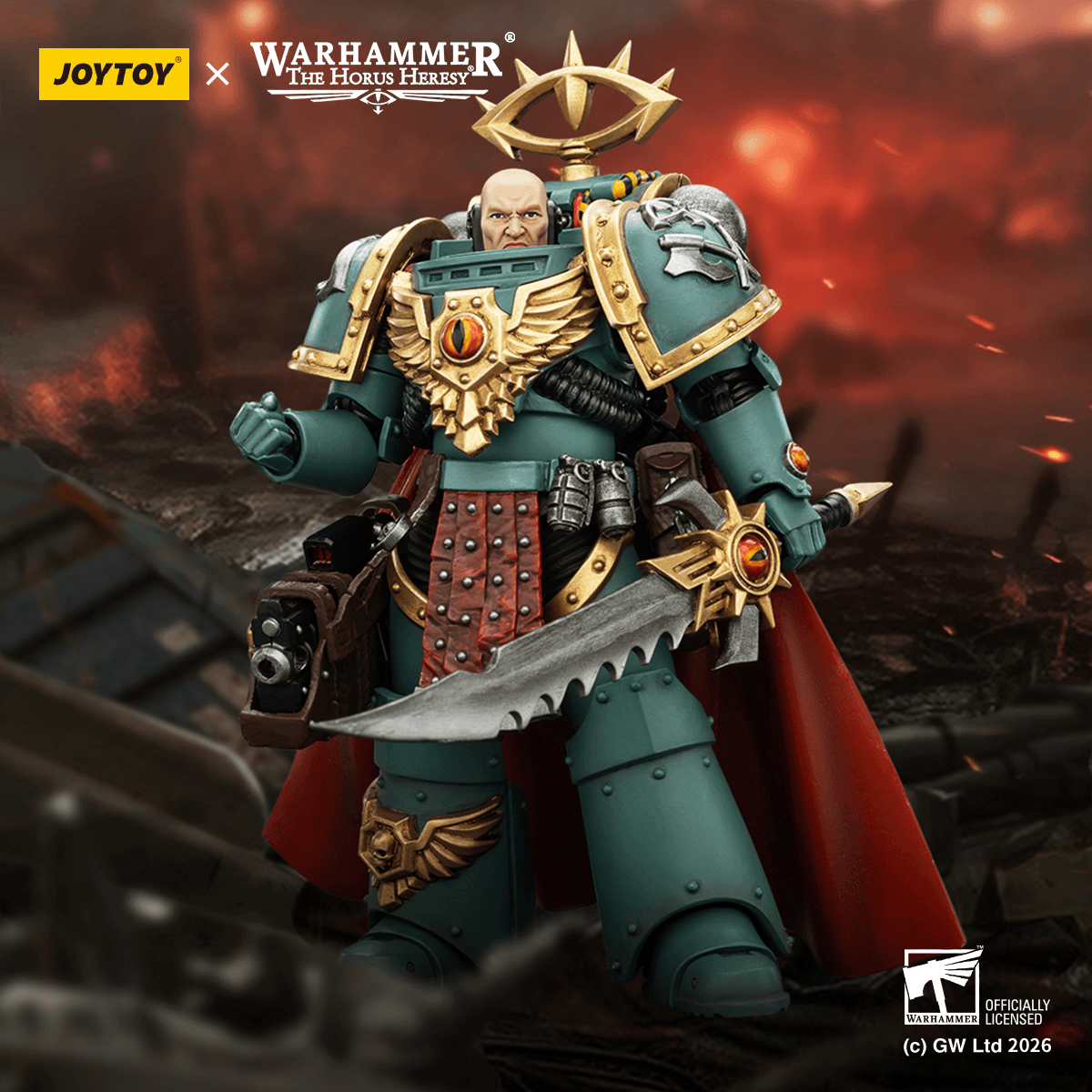 Joytoy: Sons of Horus Tybalt Marr Captain of the 18th Company
