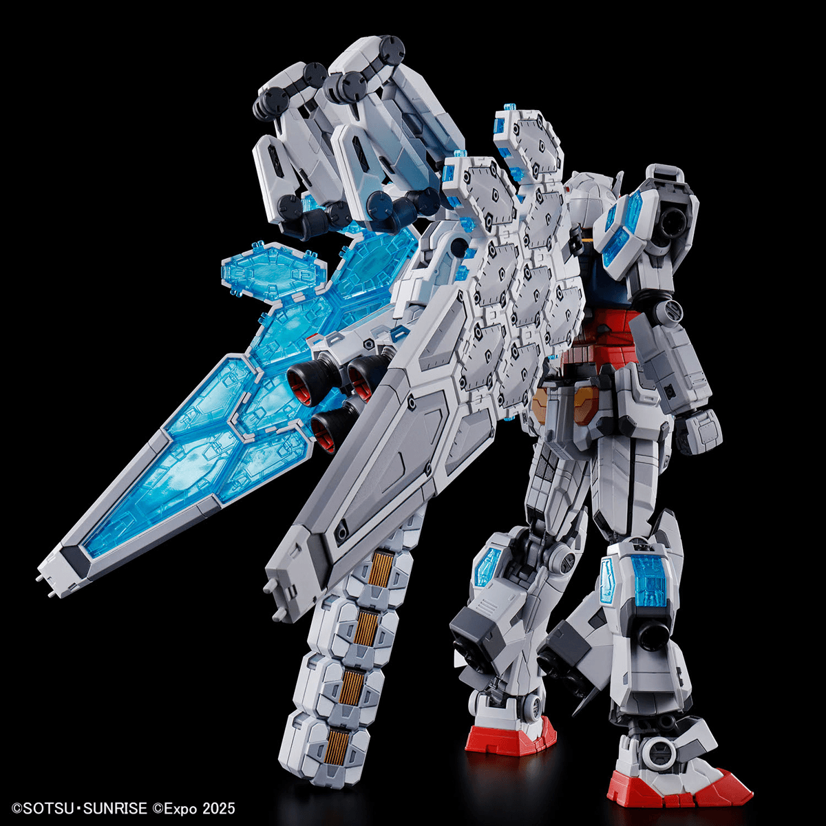 HG RX-78F00/E Gundam (EX-001 G.L.R.S.S. Feather Unit)