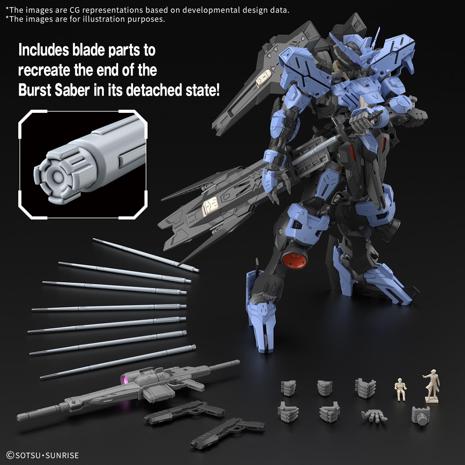 MG #224 Gundam Vidar (Iron-Blooded Orphans)